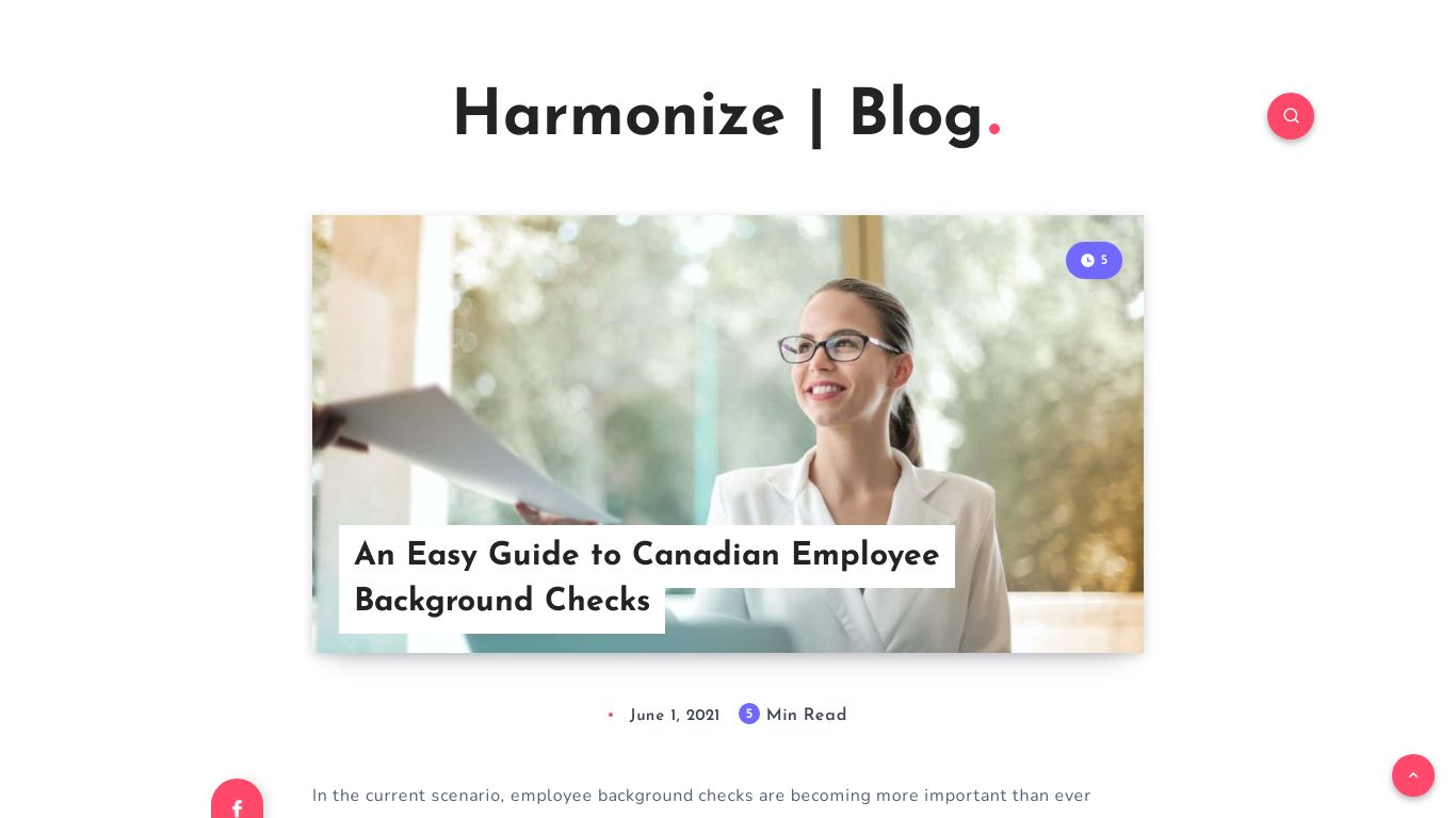 A Guide to Canadian Employee Background Checks | HarmonizeHQ