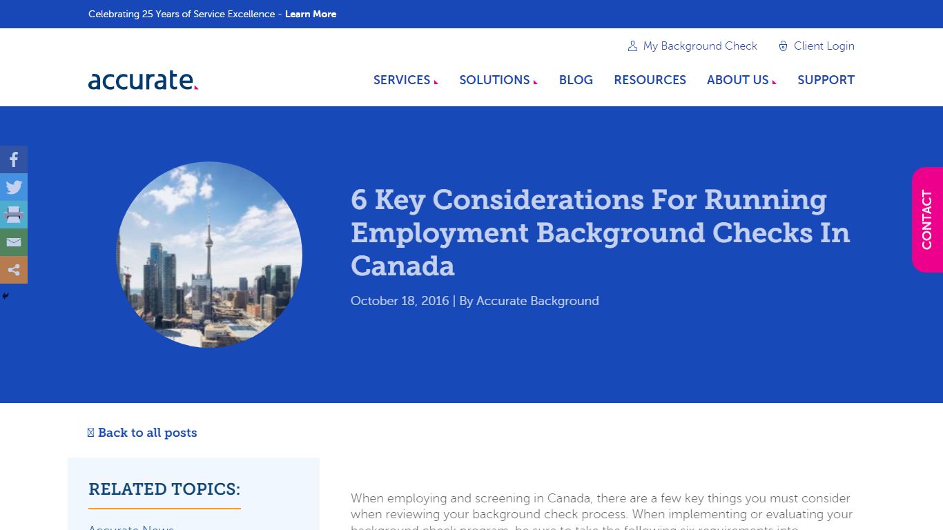 6 Key Considerations For Running Employment Background Checks In Canada ...